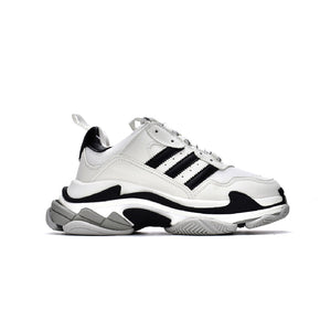 Balenciaga x adidas Triple S Baskets Blanc Homme Femme - 1