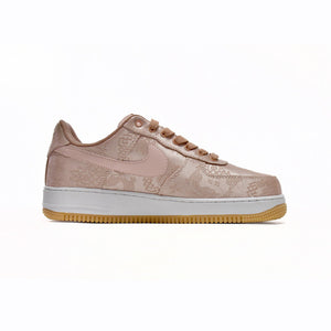 Nike Air Force 1 Low x CLOT Premium Rose Gold Silk Baskets Rose Or Mixte - 1