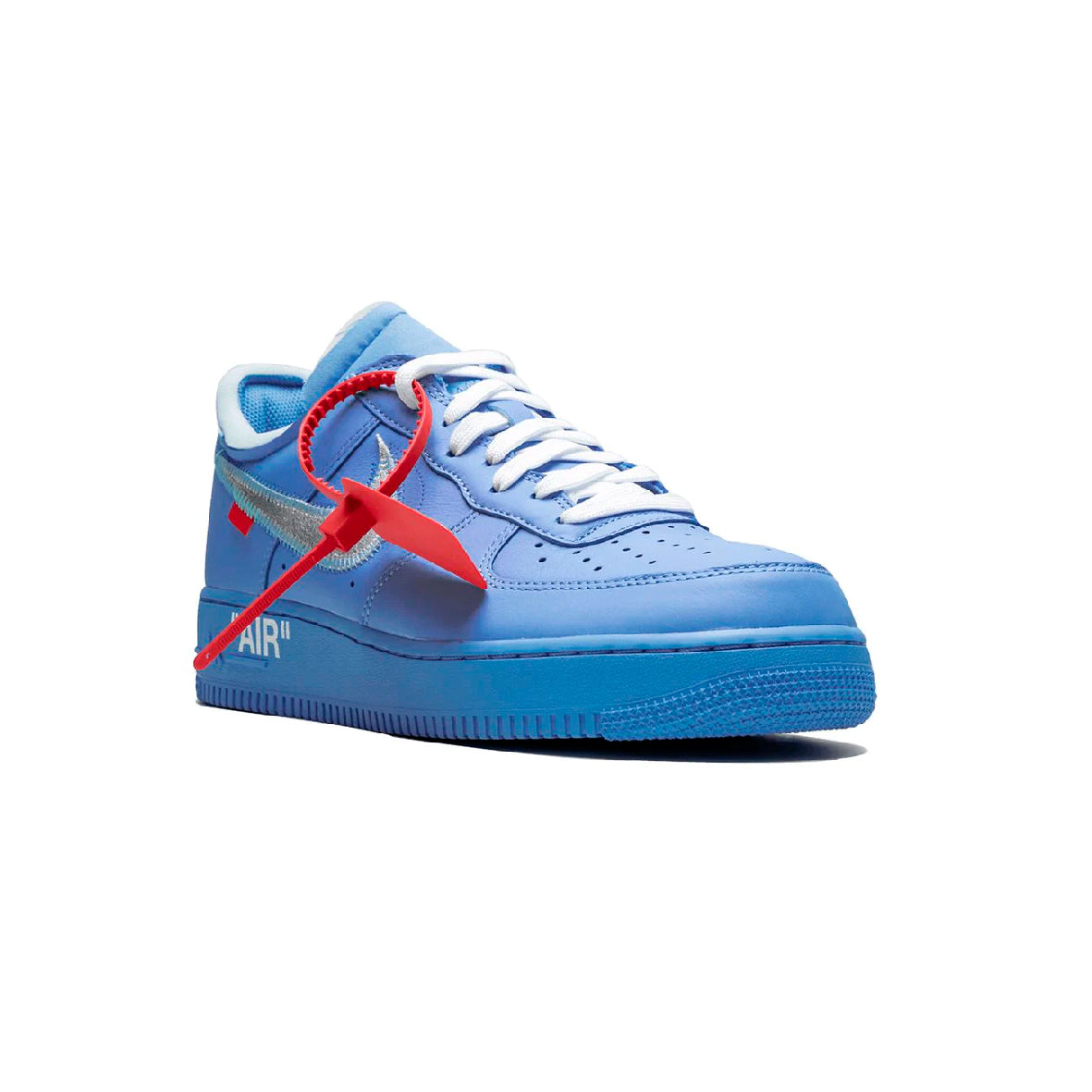 Nike Air Force 1 Low x Off-White MCA Baskets Bleu Homme Femme - 2