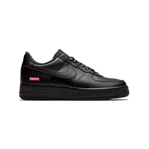 Nike Air Force 1 Low x Supreme Black Baskets Noir Homme Femme - 1
