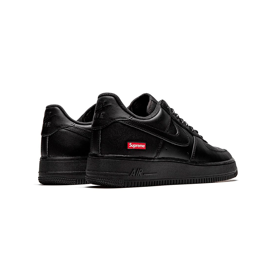 Nike Air Force 1 Low x Supreme Black Baskets Noir Homme Femme - 3