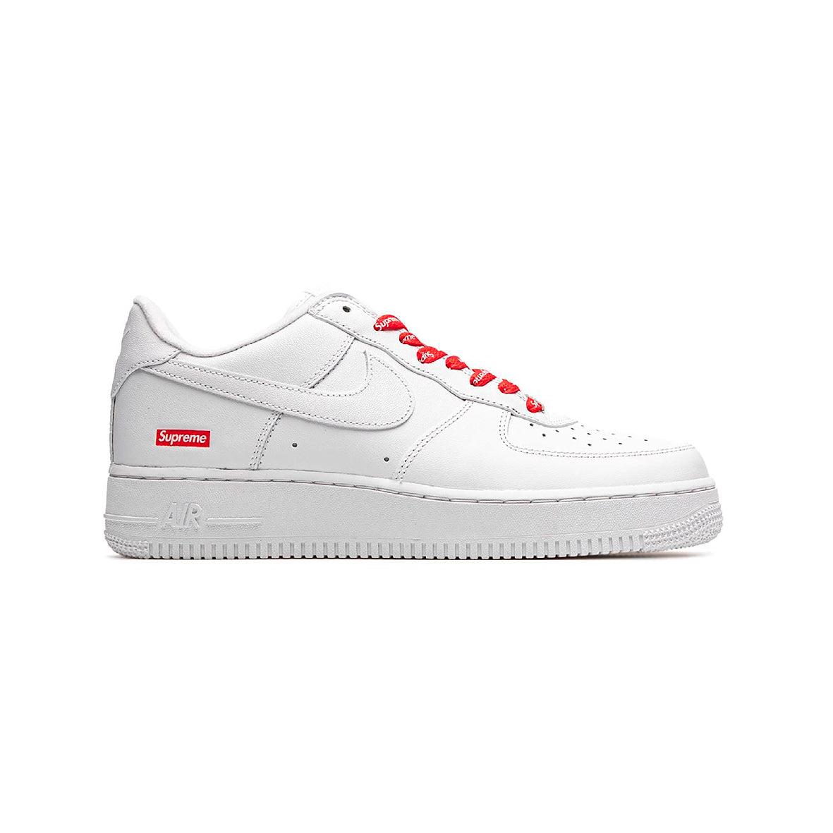 Nike Air Force 1 Low x Supreme White Baskets Blanc Homme Femme - 1
