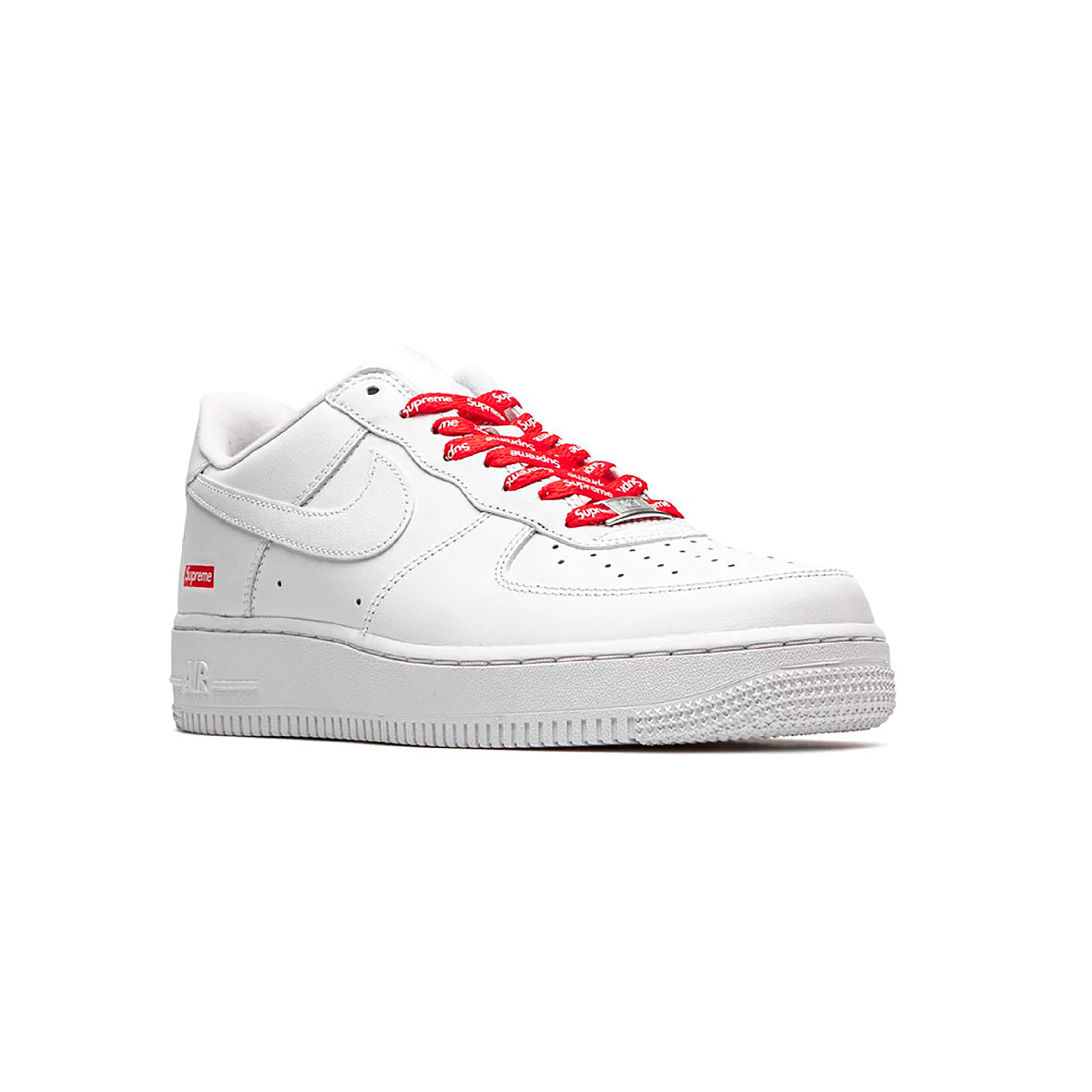 Nike Air Force 1 Low x Supreme White Baskets Blanc Homme Femme - 2