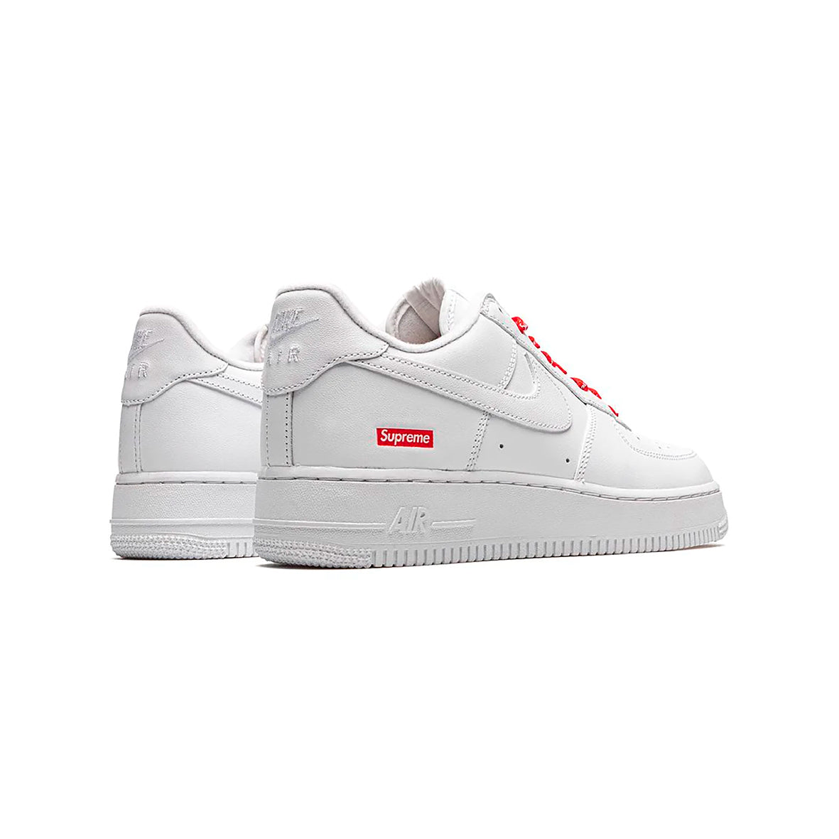 Nike Air Force 1 Low x Supreme White Baskets Blanc Homme Femme - 3