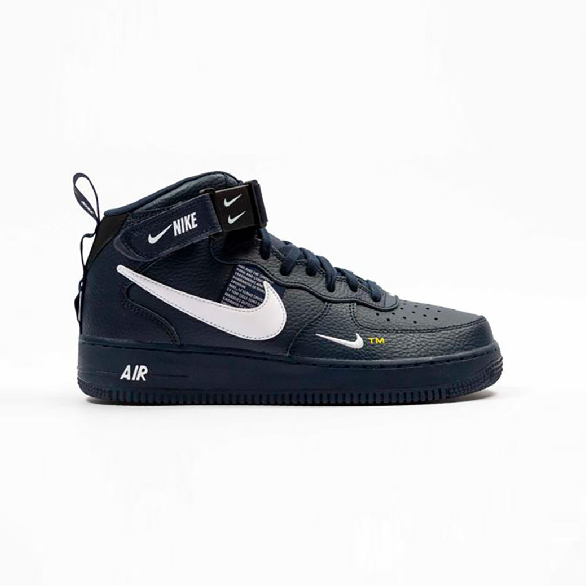 Nike Air Force 1 Mid '07 LV8 Black Baskets Noir Homme Femme - 1