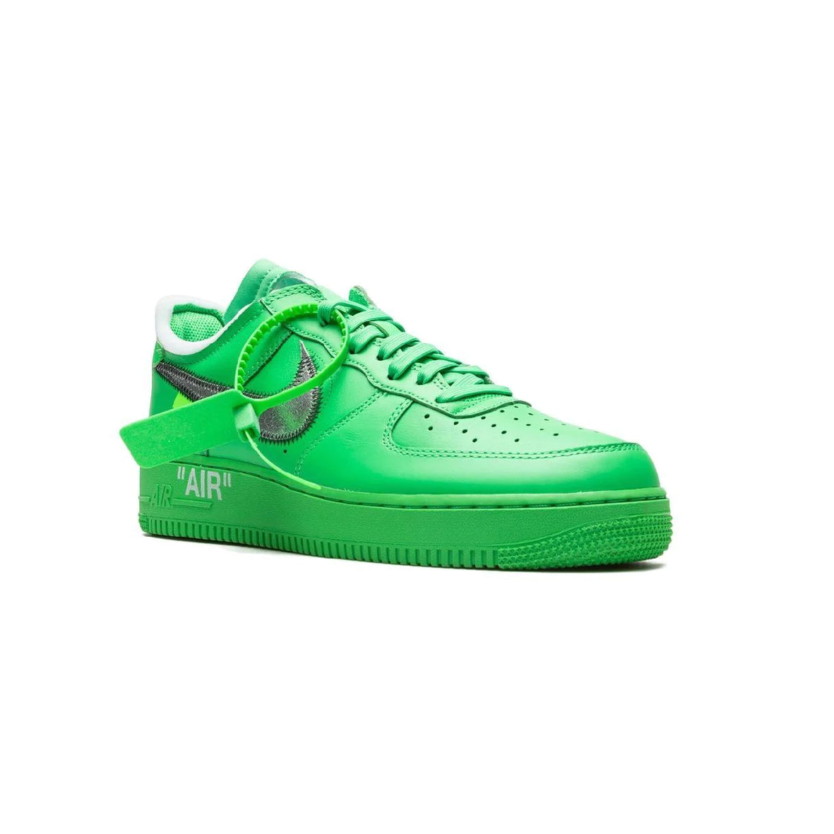 Nike Air Force 1 Low x Off-White Green Baskets Vert Homme Femme - 2
