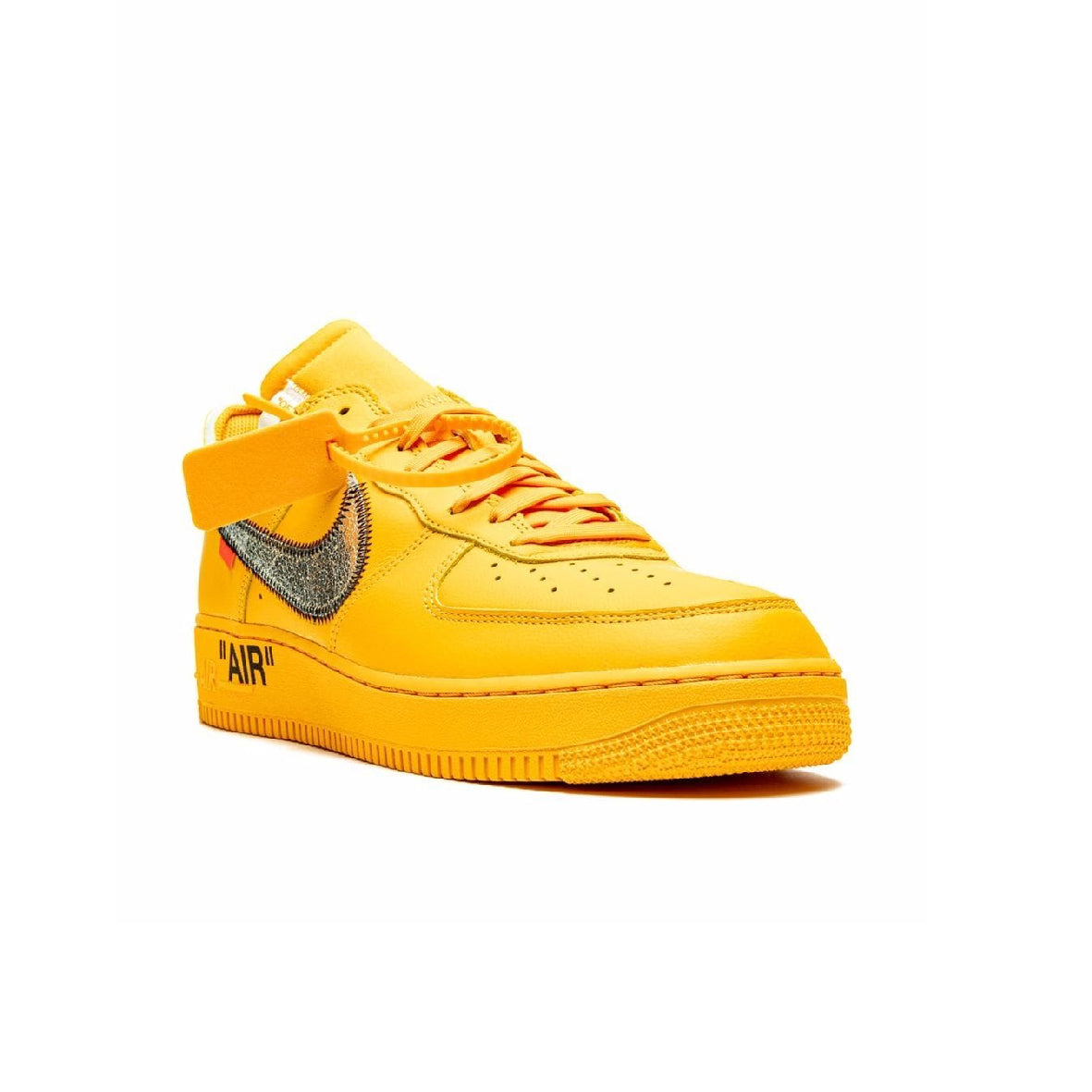 Nike Air Force 1 Low x Off-White University Gold Baskets Or Homme Femme - 2