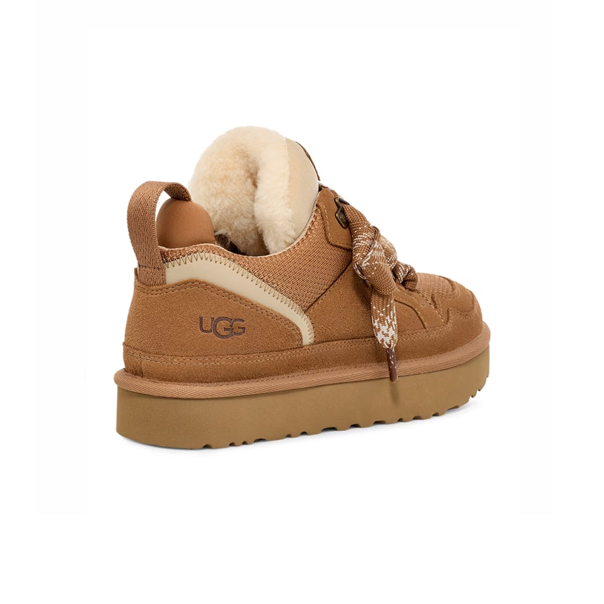 UGG Lowmel Chestnut Basket Marron Femme - 3