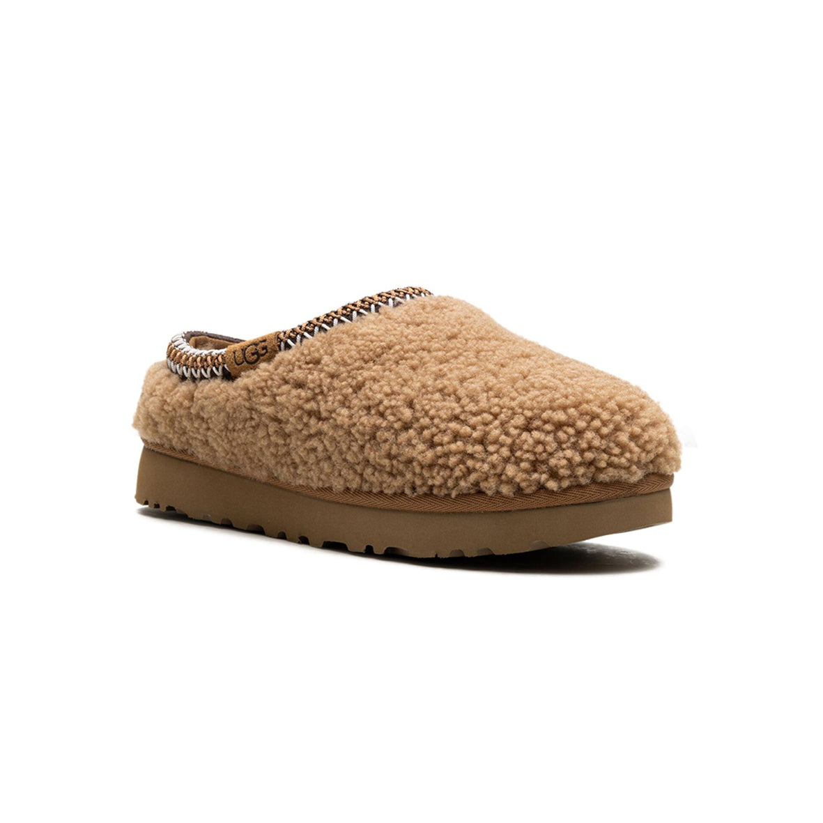 UGG Tasman Maxi Curly Chestnut Chausson Marron Femme - 2