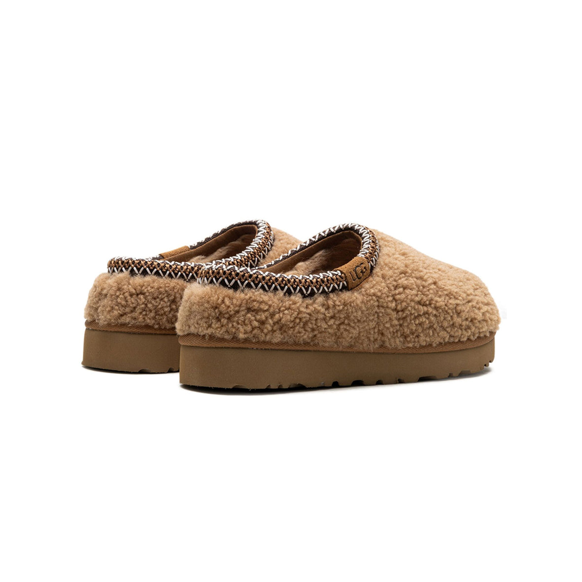 UGG Tasman Maxi Curly Chestnut Chausson Marron Femme - 3