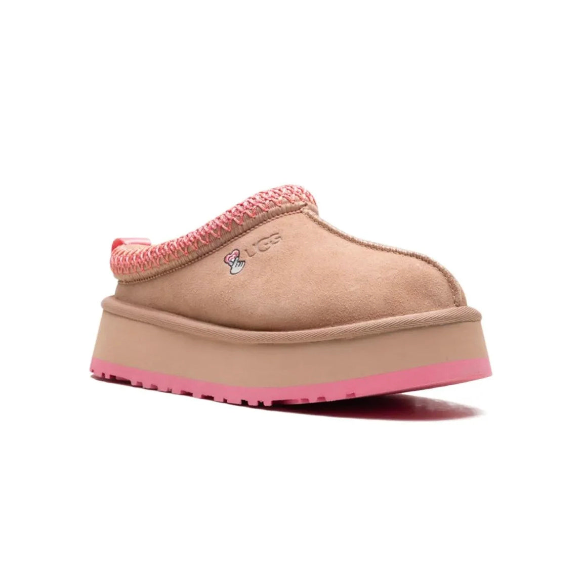 UGG Tazz Love '25 Arroyo Tropical Pink Chausson Plateforme Beige Rose Femme - 2