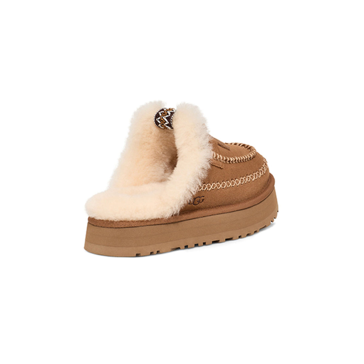 UGG Disquette Alpine Chestnut Mule Plateforme Marron Femme - 3