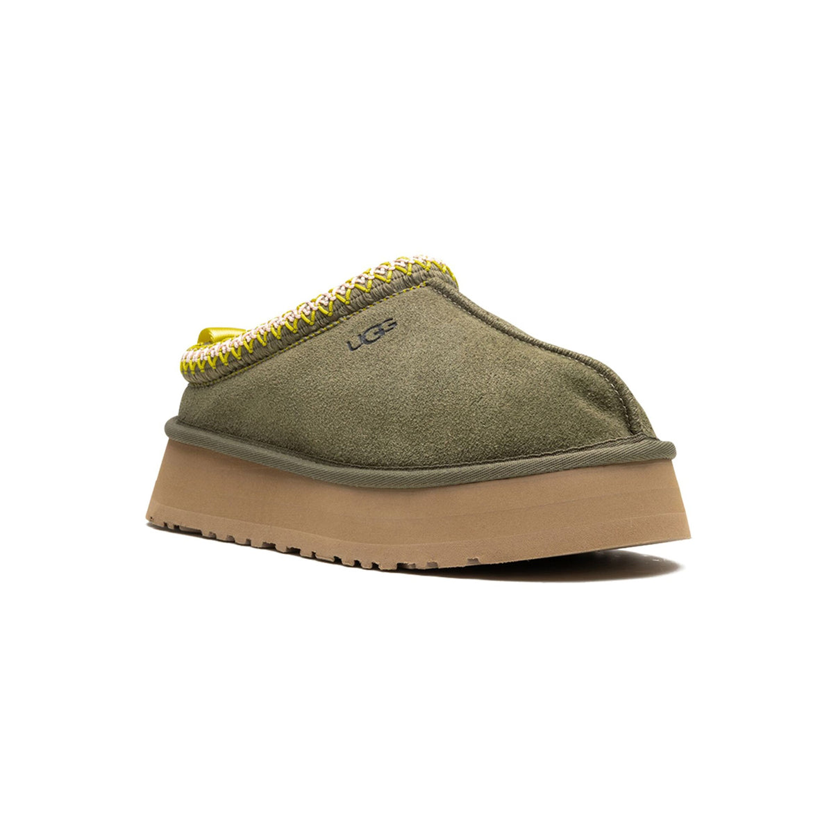 UGG Tazz Burnt Olive Chausson Plateforme Vert Femme - 2