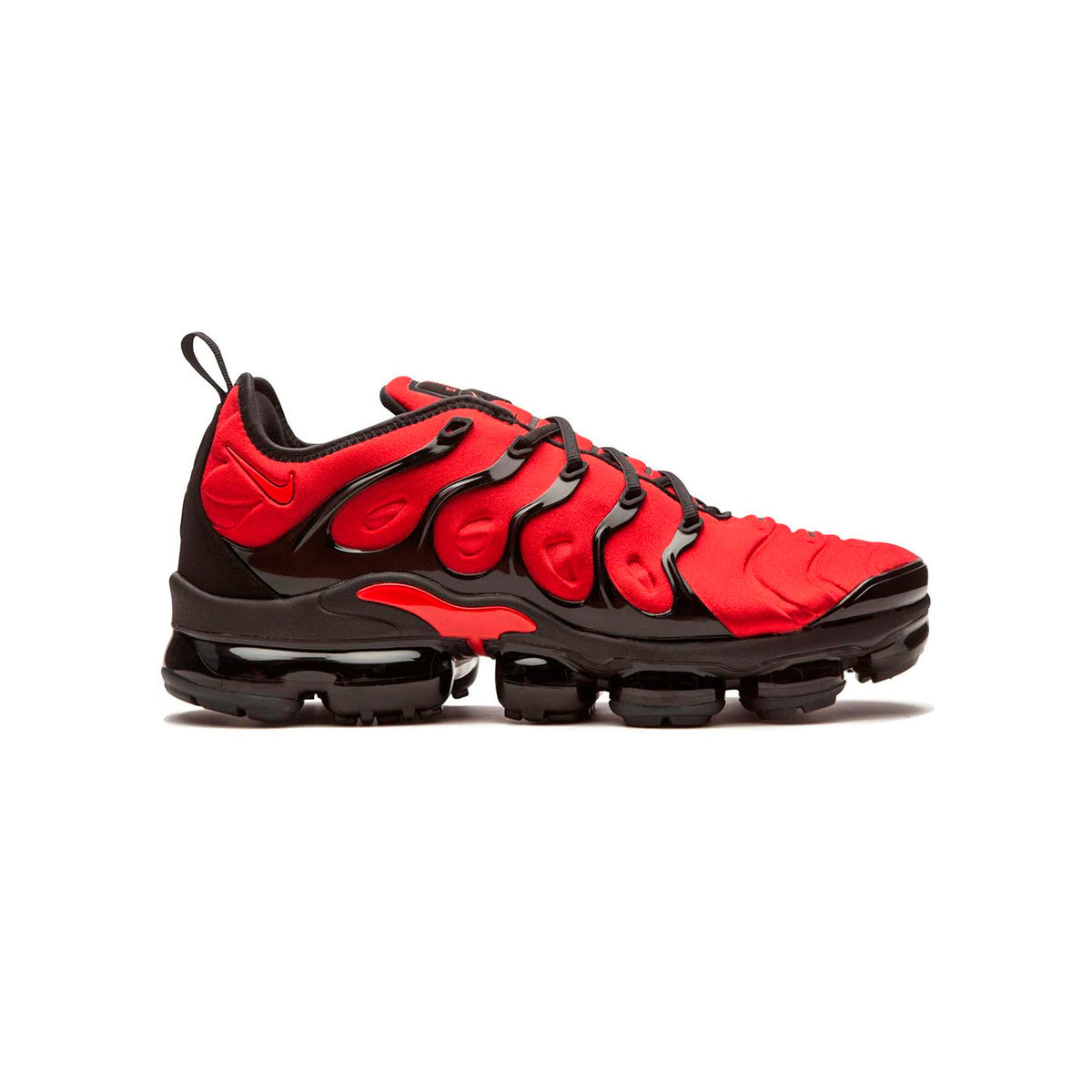 Nike Air VaporMax Plus University Red Black Baskets Rouge Noir Homme Femme - 1