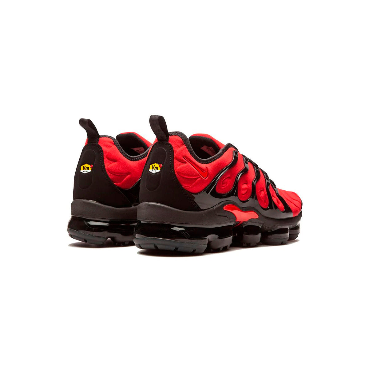Nike Air VaporMax Plus University Red Black Baskets Rouge Noir Homme Femme - 3