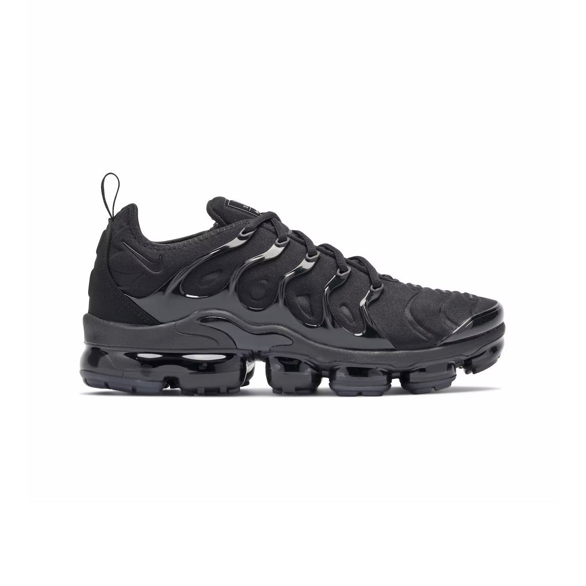 Nike Air VaporMax Plus Triple Black Baskets Noir Homme Femme - 1