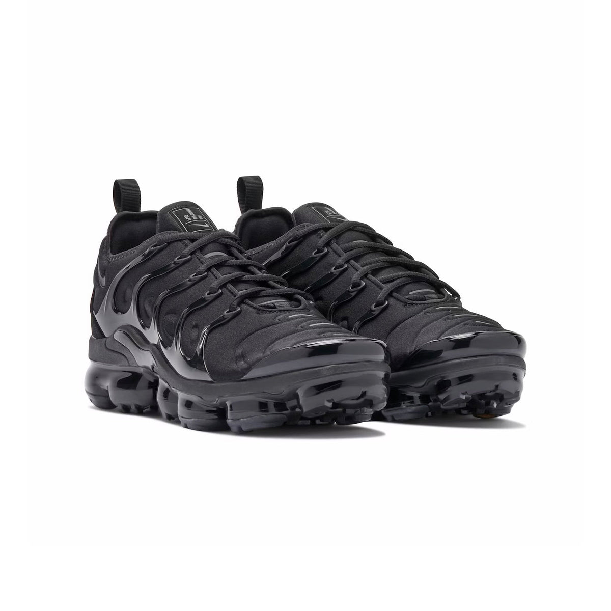 Nike Air VaporMax Plus Triple Black Baskets Noir Homme Femme - 2