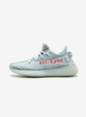 adidas Yeezy Boost 350 V2 Blue Tint Baskets Blanc Bleu Homme Femme - 1