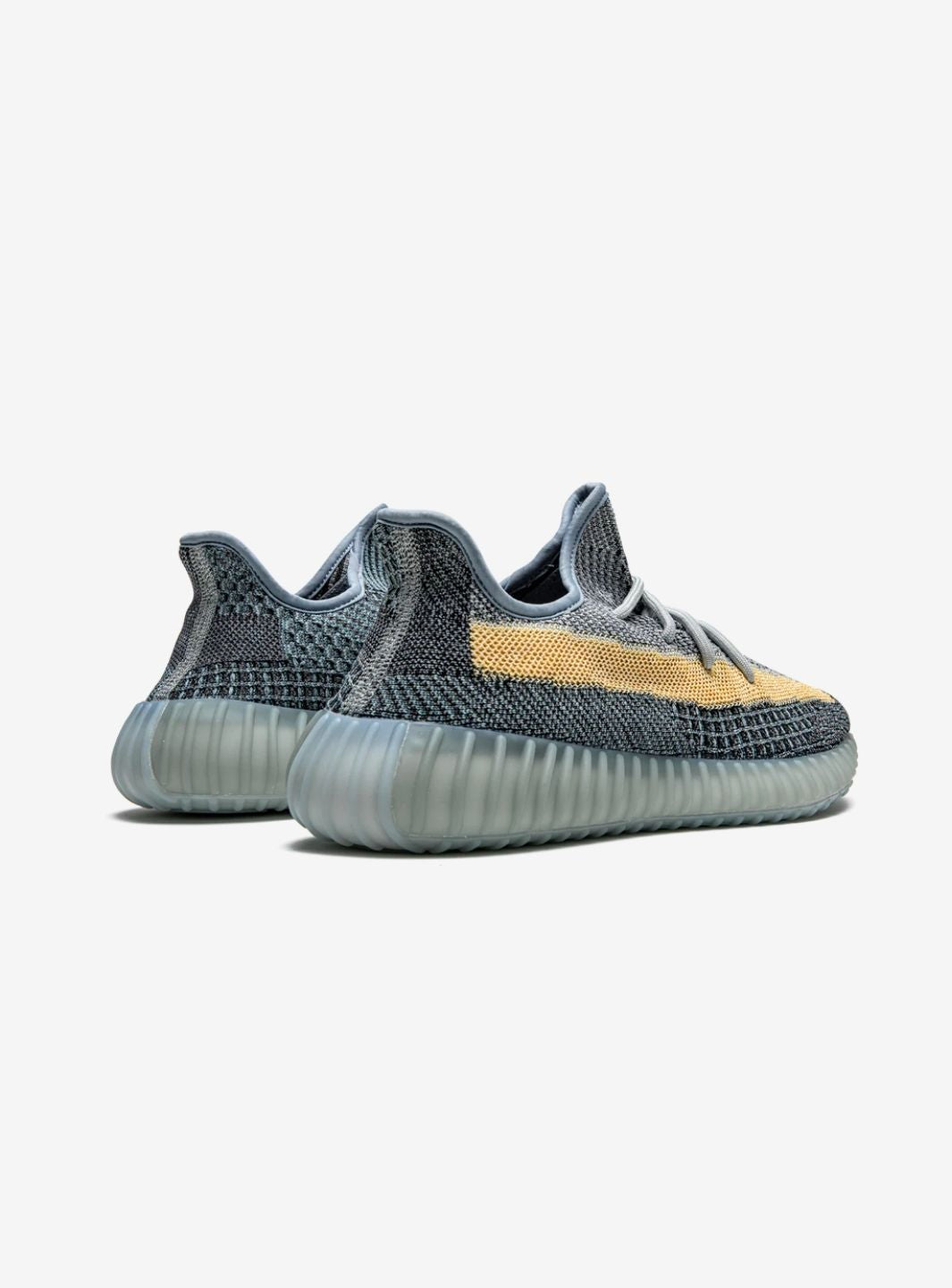 adidas Yeezy Boost 350 V2 Ash Blue Baskets Bleu Gris Homme Femme - 3