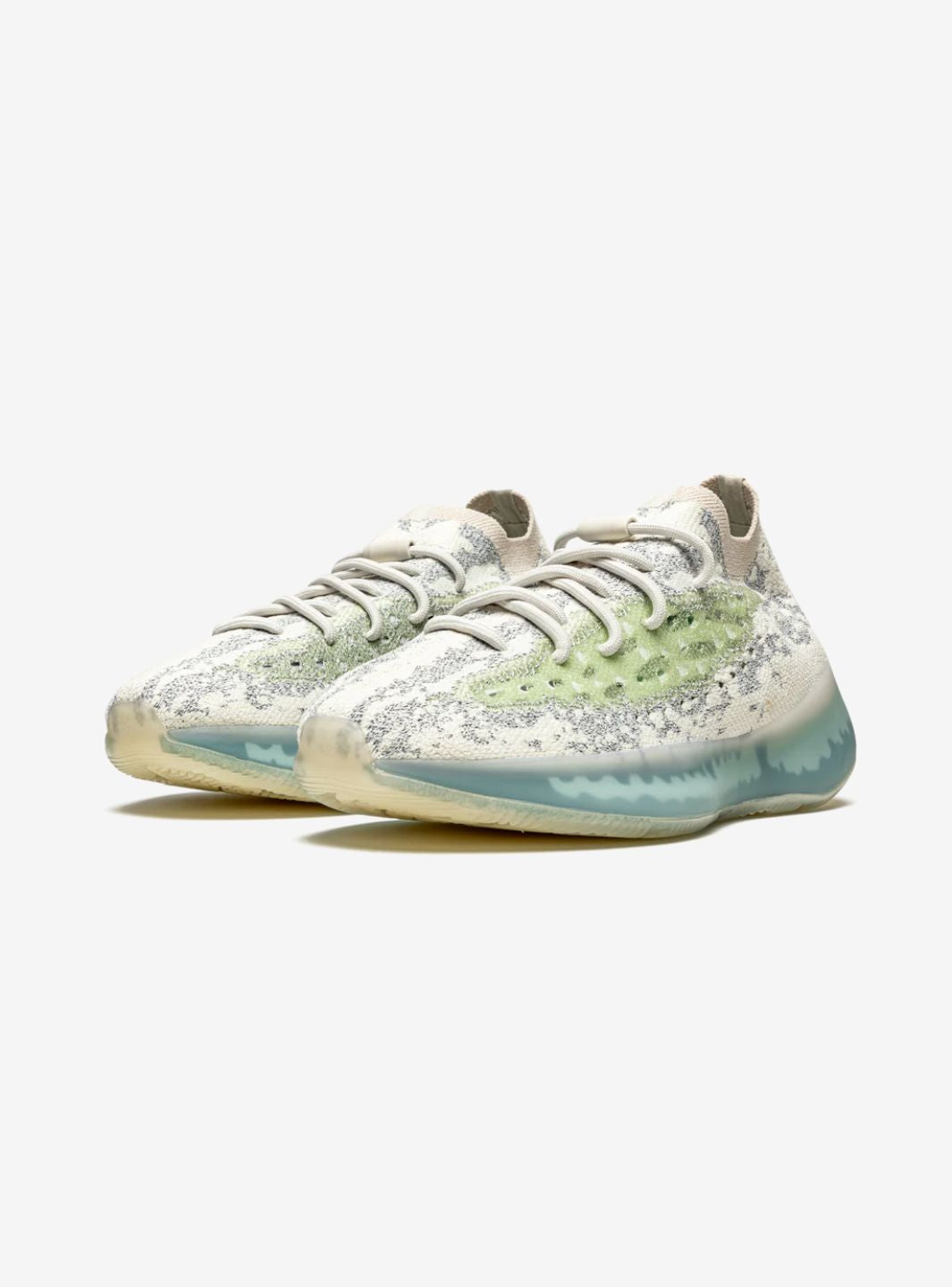 adidas Yeezy Boost 380 Alien Blue Baskets Bleu Homme Femme - 2