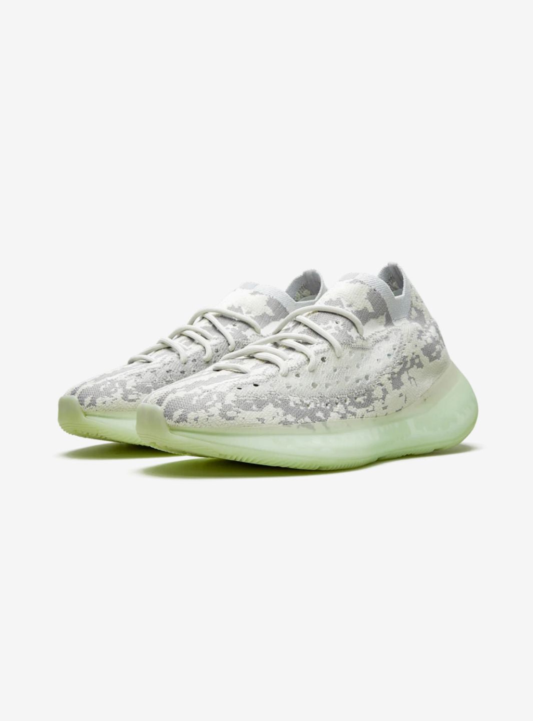 adidas Yeezy Boost 380 Alien Baskets Gris Orange Homme Femme - 2