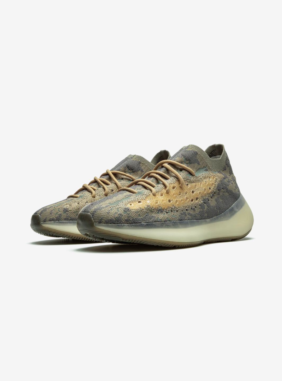 adidas Yeezy Boost 380 Mist Baskets Gris Homme Femme - 2