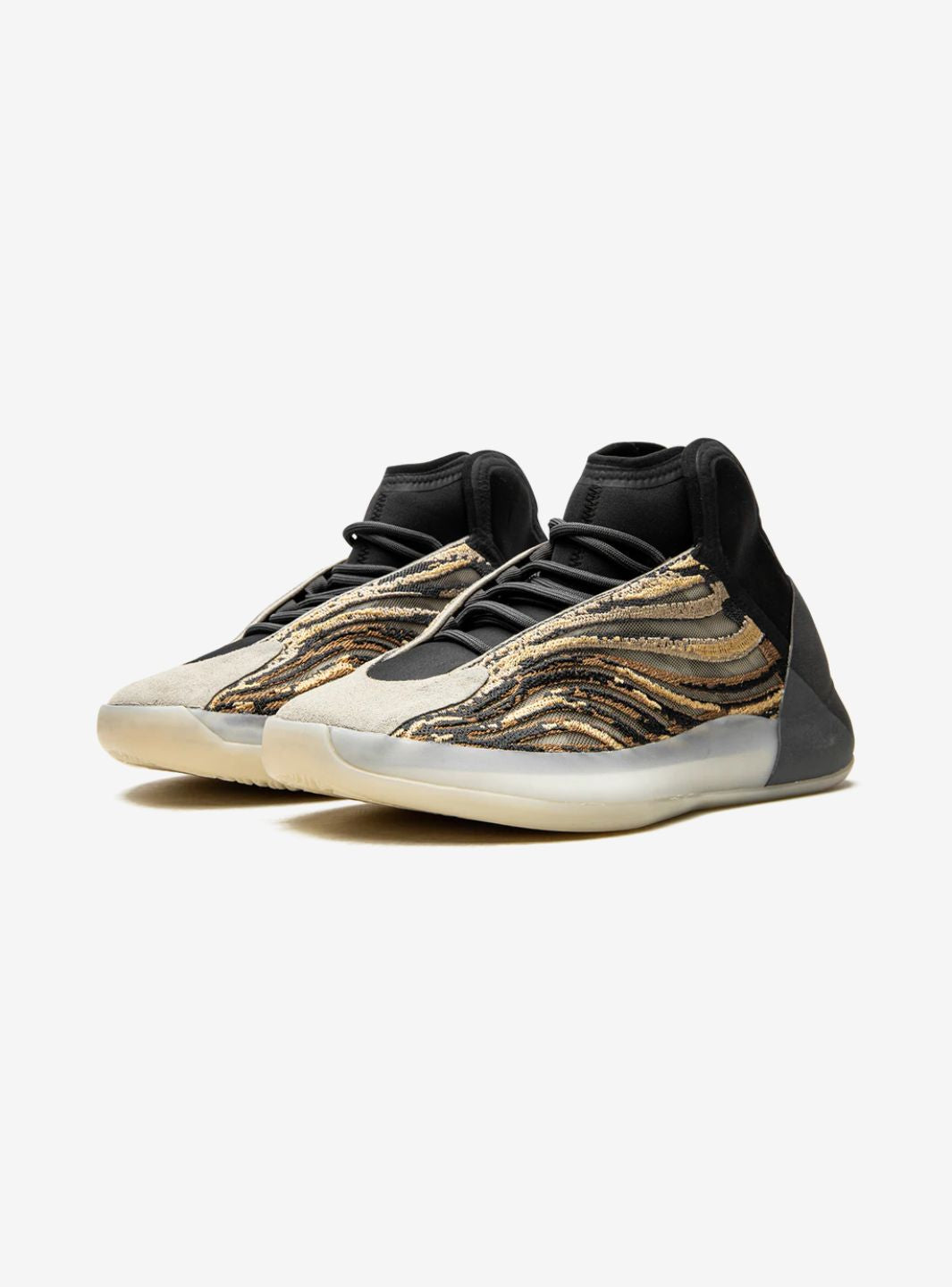 adidas Yeezy QNTM Amber Tint Baskets Beige Homme Femme - 2
