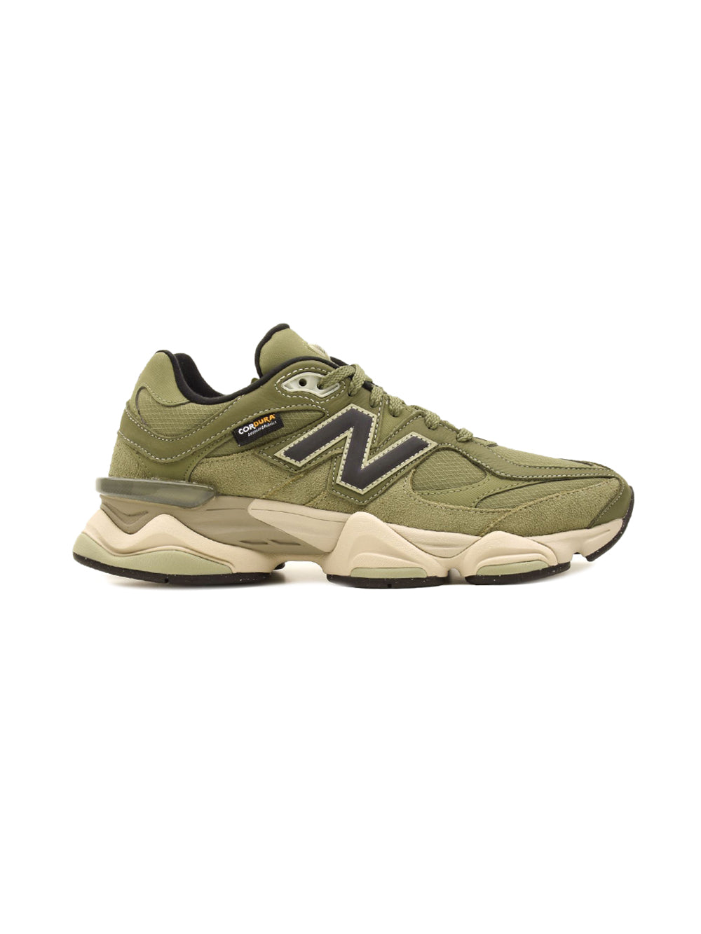 New Balance 9060 Dark Olivine Baskets Vert Foncé Homme Femme - 1