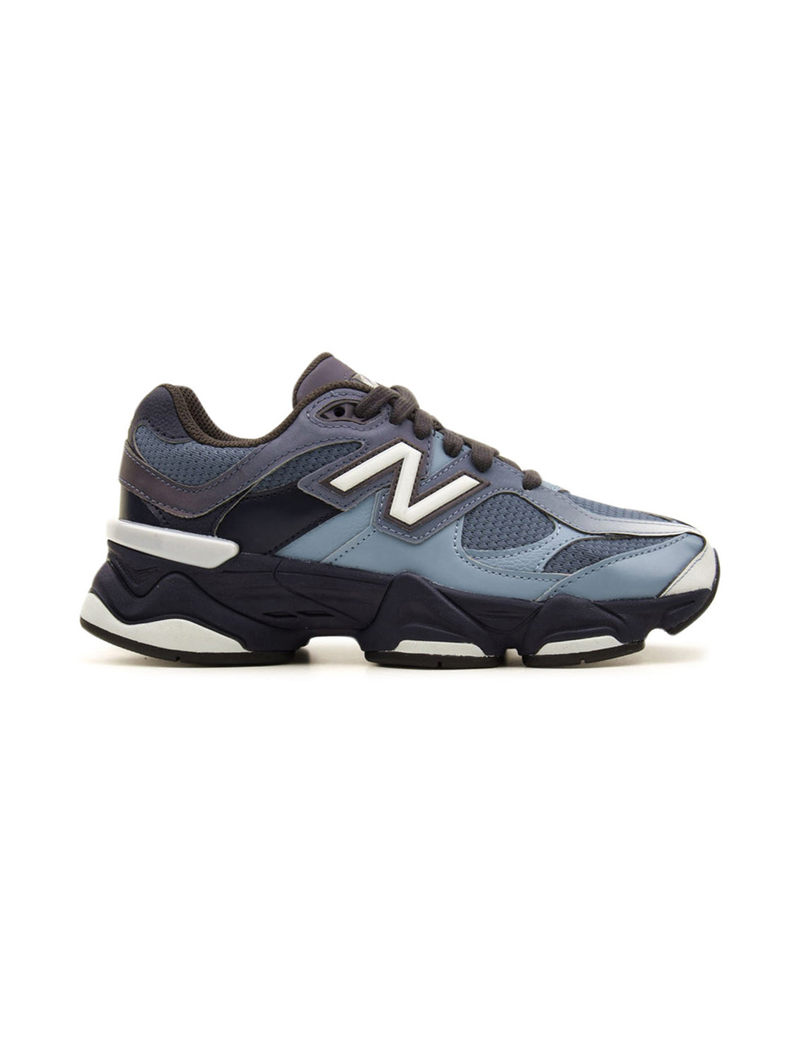 New Balance 9060 Shadow Blue Dark Night Baskets Bleu Enfant - 1