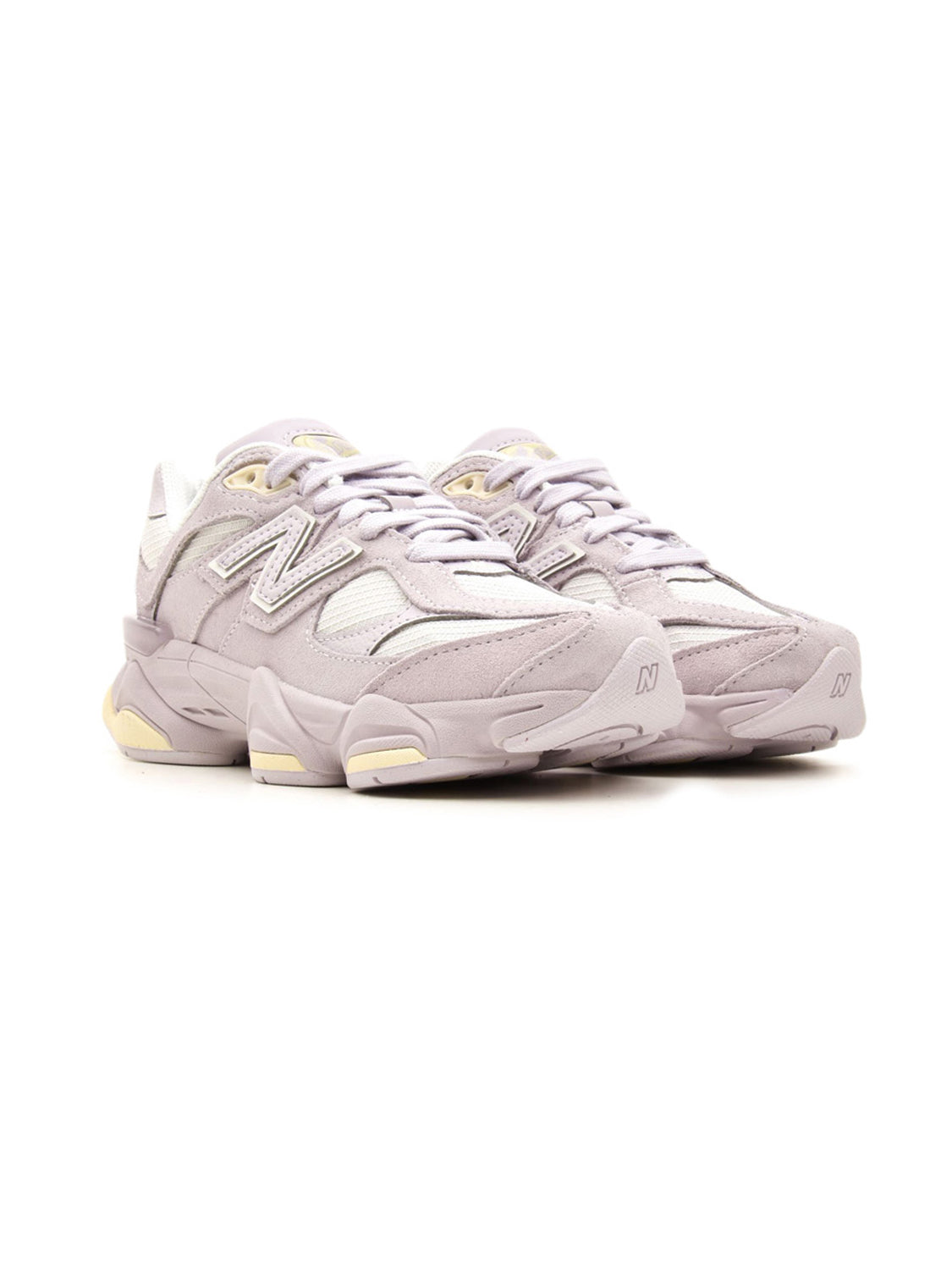 New Balance 9060 Horizon Grey Calcium Baskets Blanc Gris Enfant - 2
