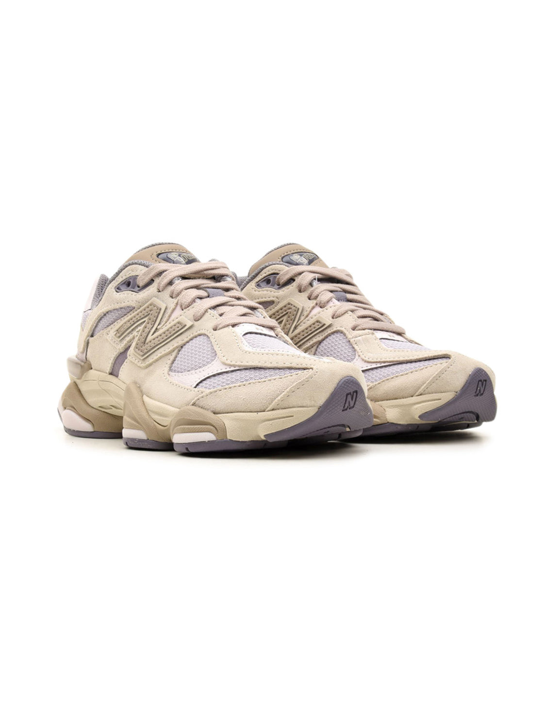 New Balance 9060 Timberwolf Driftwood Baskets Gris Beige Homme Femme - 2
