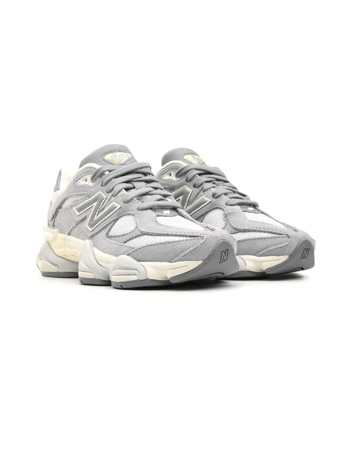 New Balance 9060 Angora Reflection Baskets Argent Beige Homme Femme - 2