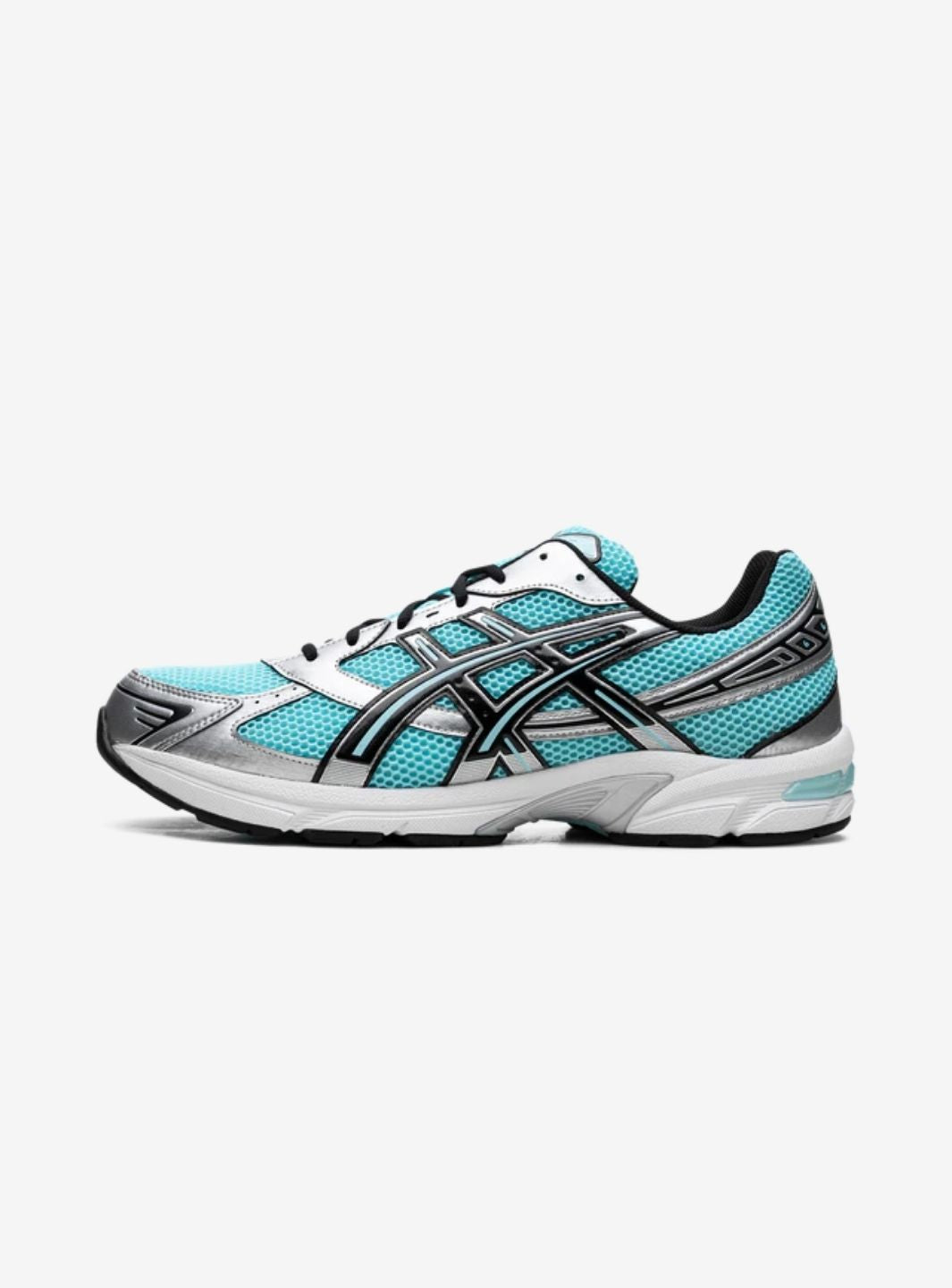ASICS Gel-1130 Larimar Blue Silver Baskets Bleu Clair Argent Homme Femme - 1