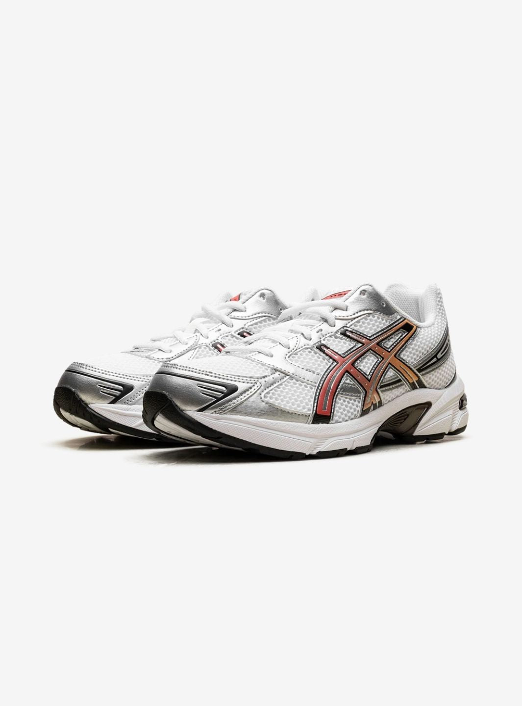ASICS Gel-1130 White Red Snapper Baskets Blanc Rouge Homme Femme - 2