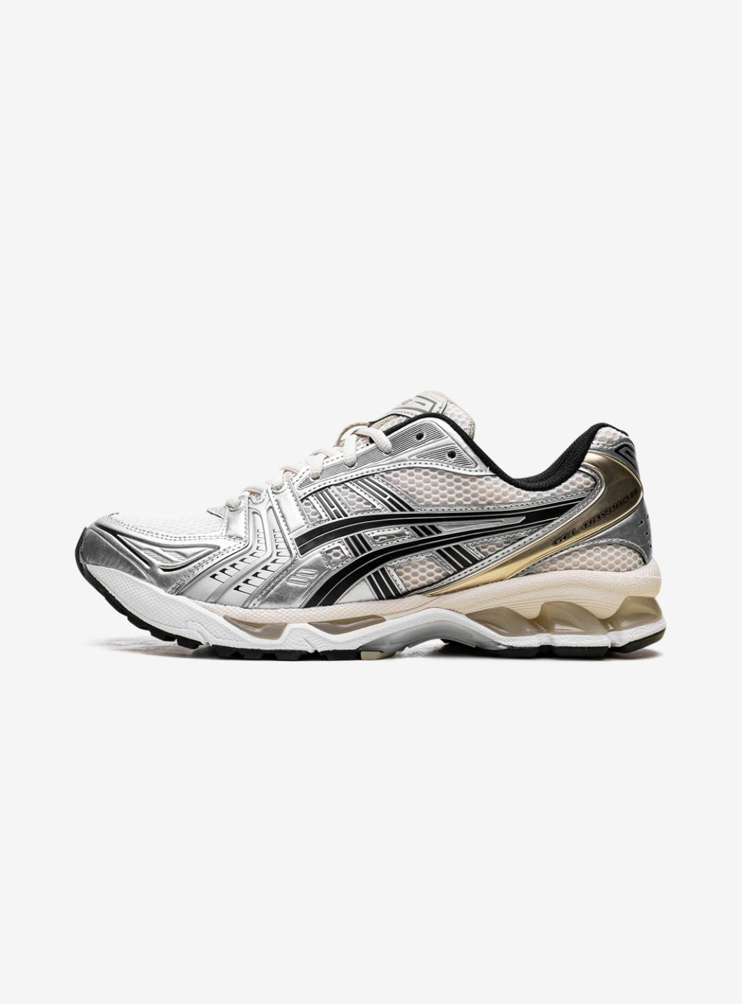 ASICS Gel-Kayano 14 Birch Pure Silver Baskets Beige Argent Homme Femme - 1