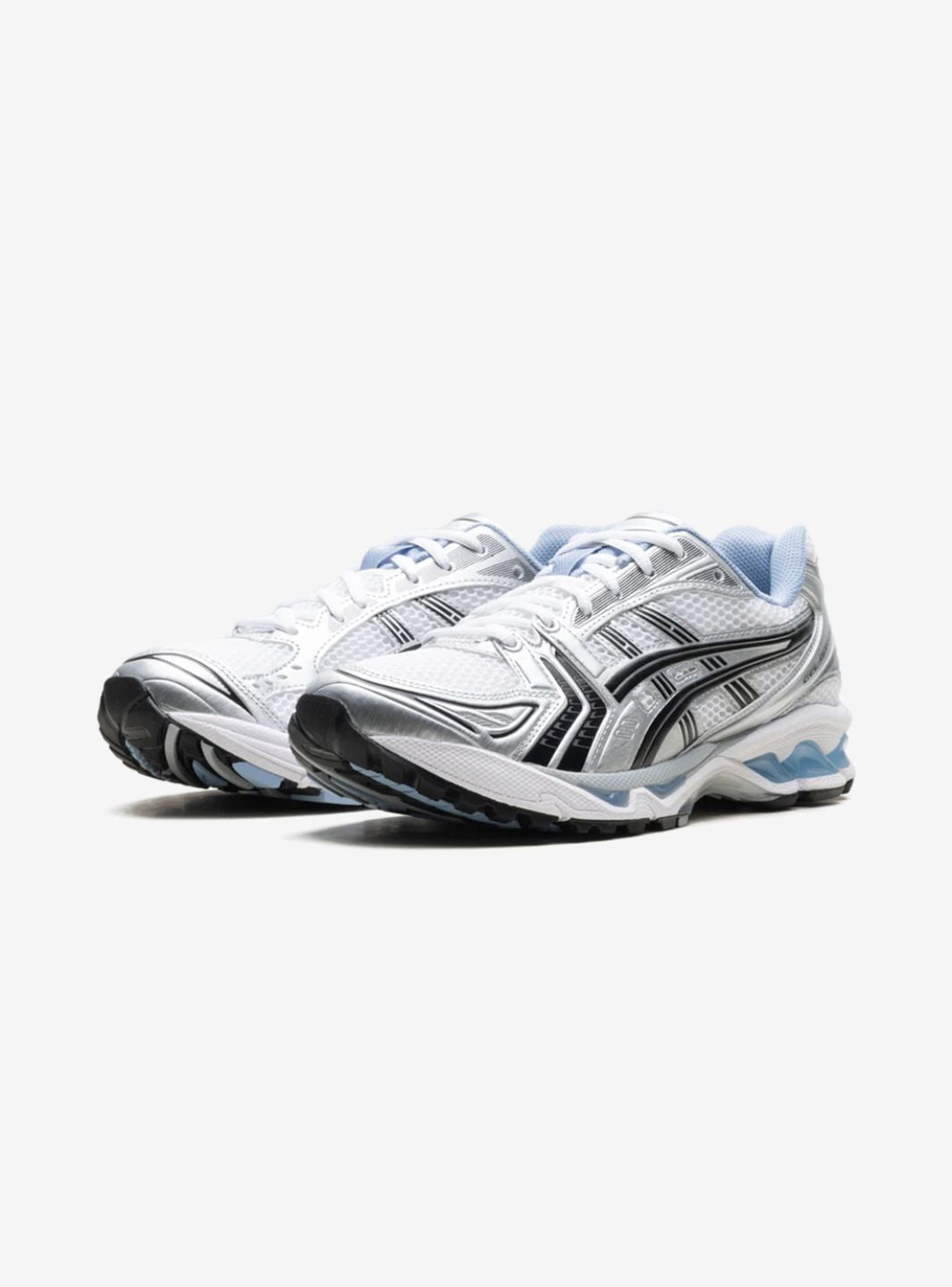 ASICS Gel-Kayano 14 x JJJJound White Blue Baskets Blanc Bleu Clair Mixte - 1