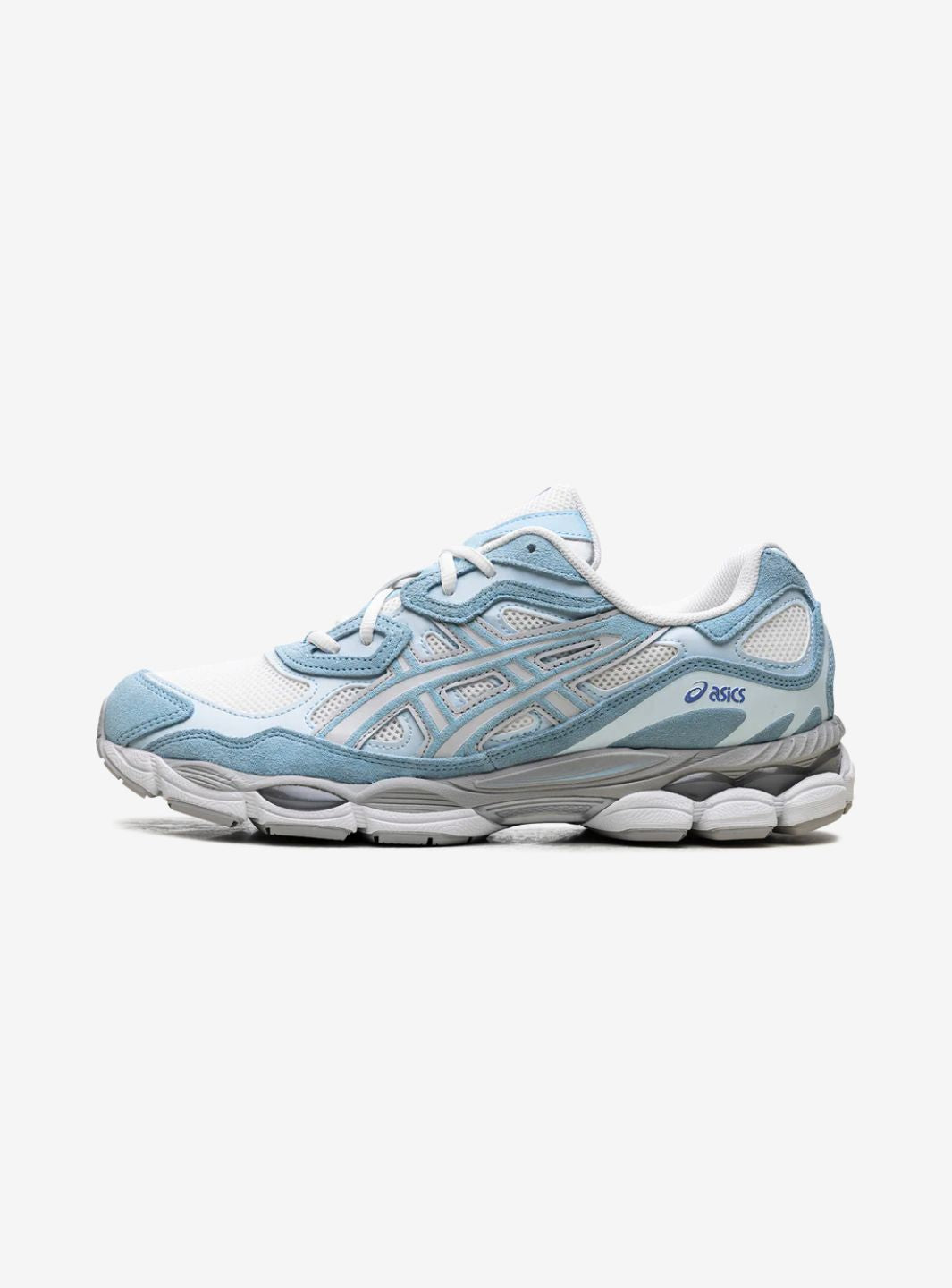 ASICS Gel-NYC Cream Arctic Sky Baskets Crème Bleu Clair Homme Femme - 1