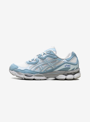 ASICS Gel-NYC Cream Arctic Sky Baskets Crème Bleu Clair Homme Femme - 1