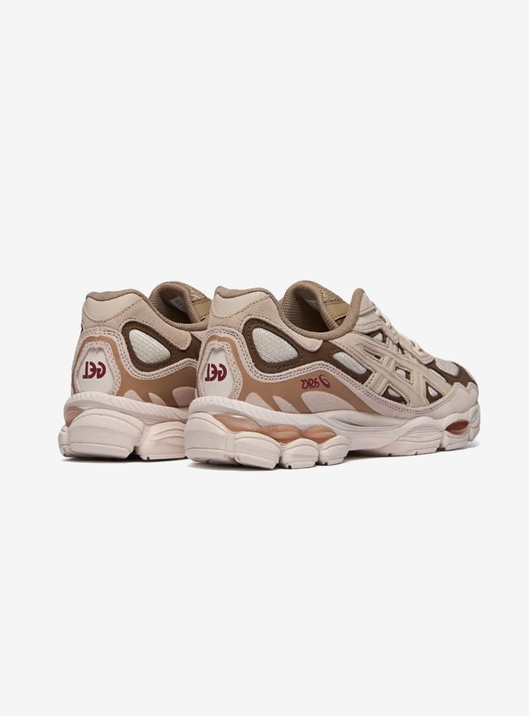 ASICS Gel-NYC Mineral Beige Baskets Crème Homme Femme - 3
