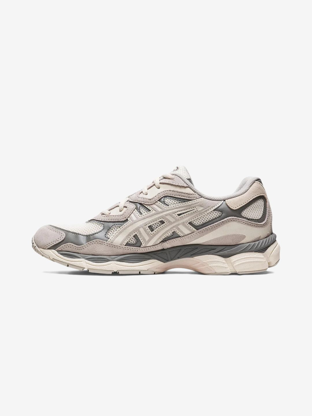 ASICS Gel-NYC Cream Oyster Grey Baskets Crème Gris Homme Femme - 1