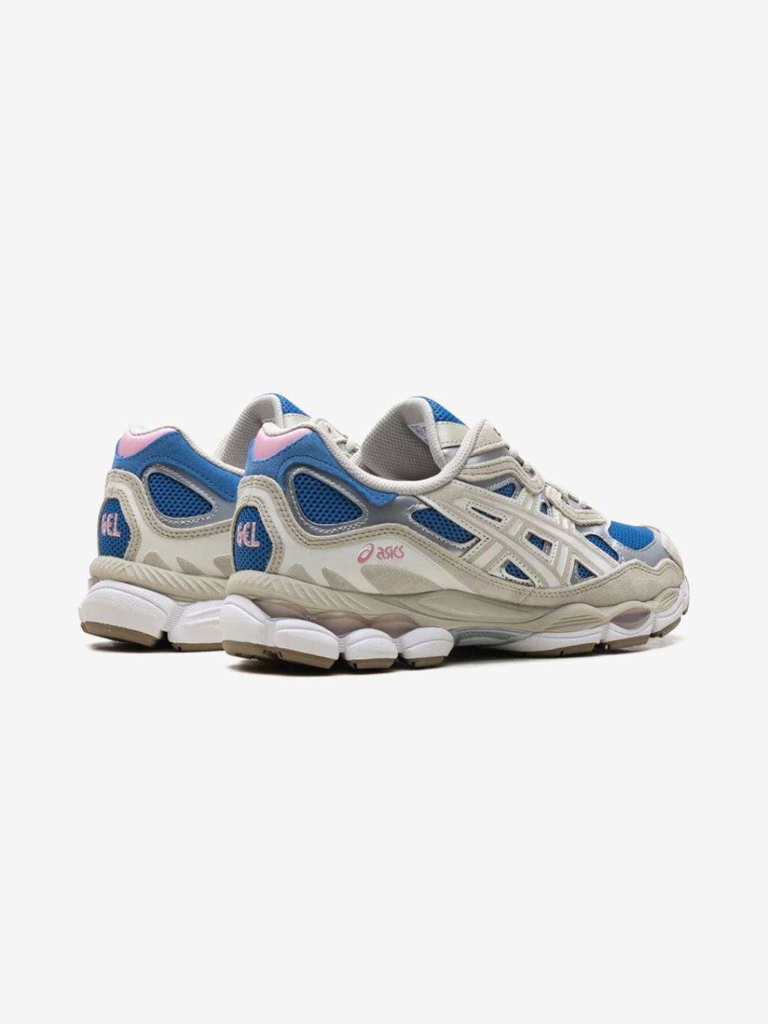 ASICS Gel-NYC Polar Night Cream Baskets Bleu Marine Crème Homme Femme - 3