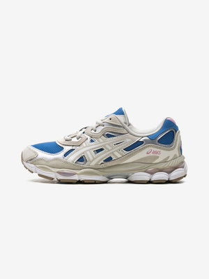 ASICS Gel-NYC Polar Night Cream Baskets Bleu Marine Crème Homme Femme - 1