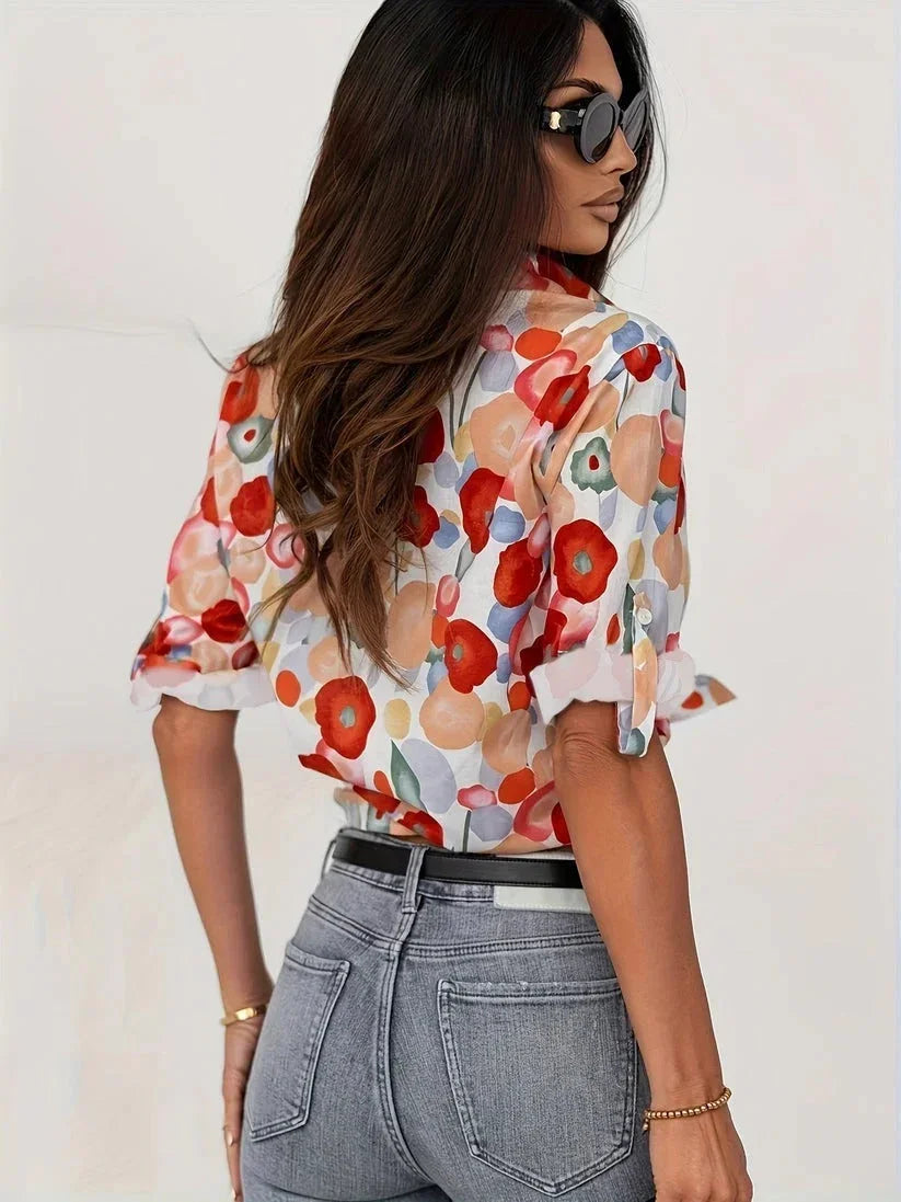 Anaïs - Top femme à manches