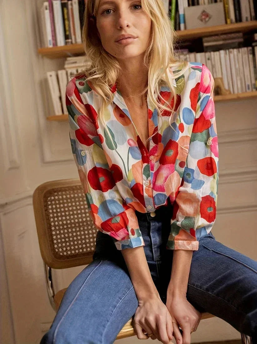 Anaïs - Top femme à manches