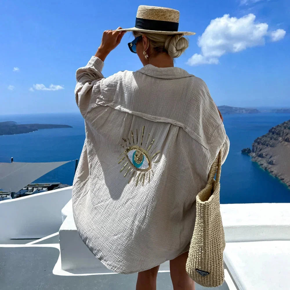 Léa - Top femme oversize