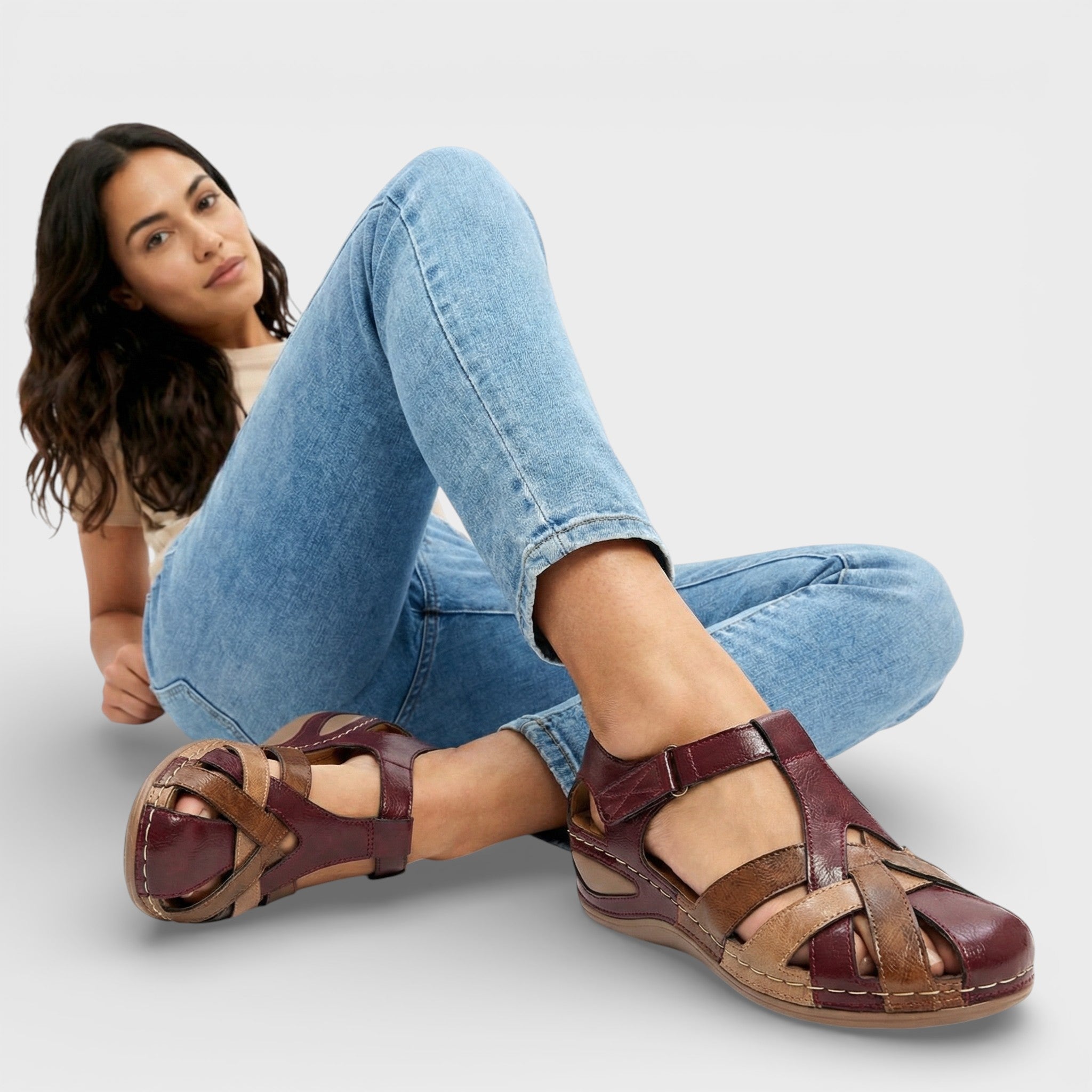 Giulia - Sandales femme bout fermé
