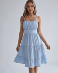 Robe Midi Mousseline | Robe Dos Nu Chic