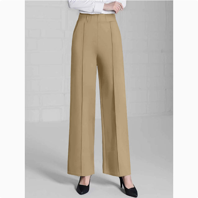 Pantalon Droit Femme Bleu - vue 7