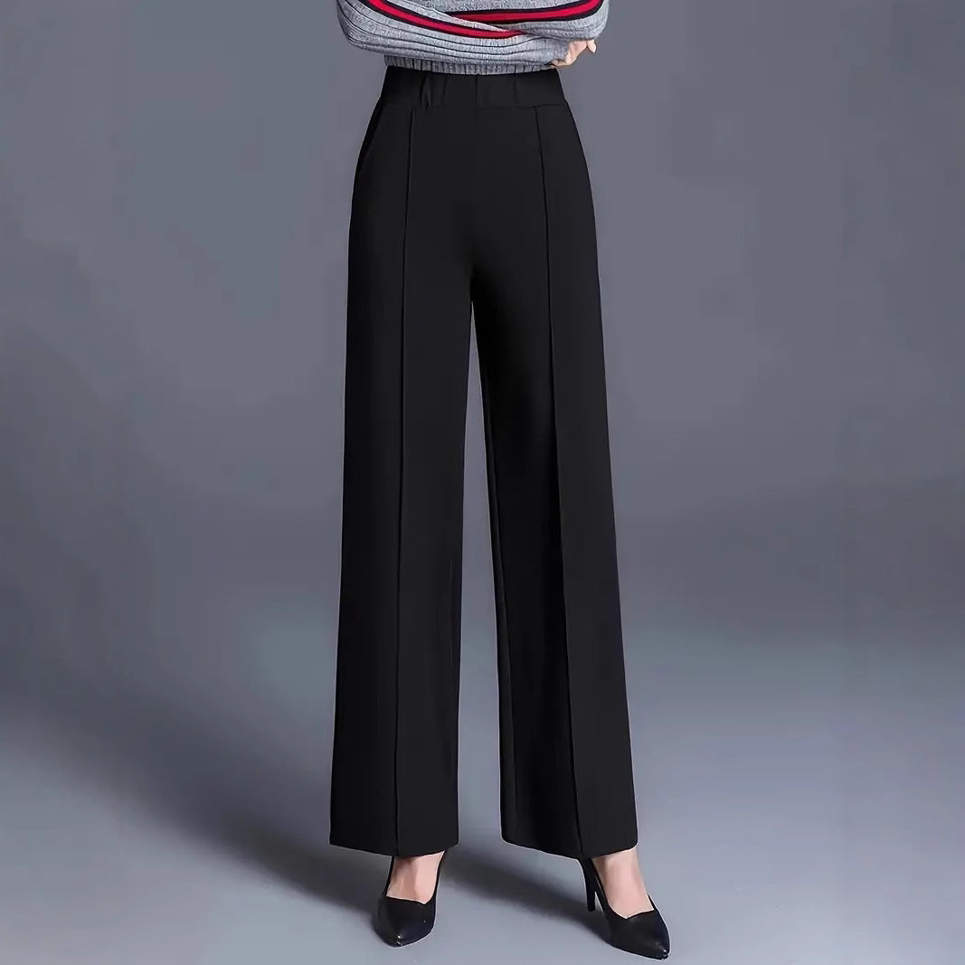Pantalon Droit Femme Blanc - vue 1