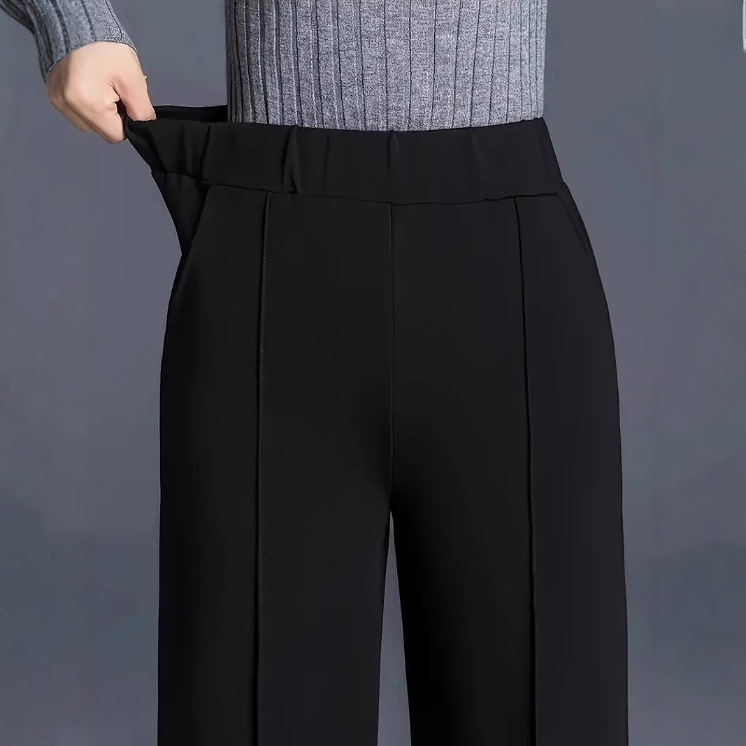Pantalon Droit Femme Blanc - vue 3